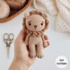 Leão O Mágico de Oz - Receita de Amigurumi em PDF