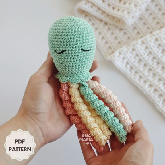 Pipo, o Polvinho - Polvo - Receita de Amigurumi em PDF - Image 4