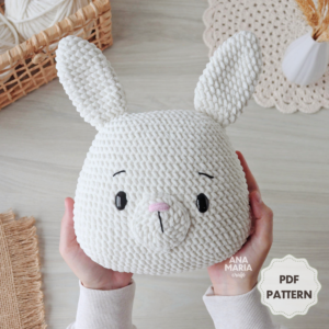 Almofada Coelho - Coleção Bosque Floresta - Receita de Amigurumi em PDF